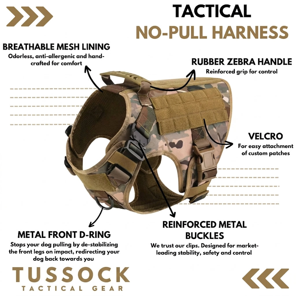 TUSSOCK All-Terrain No-Pull Dog Harness